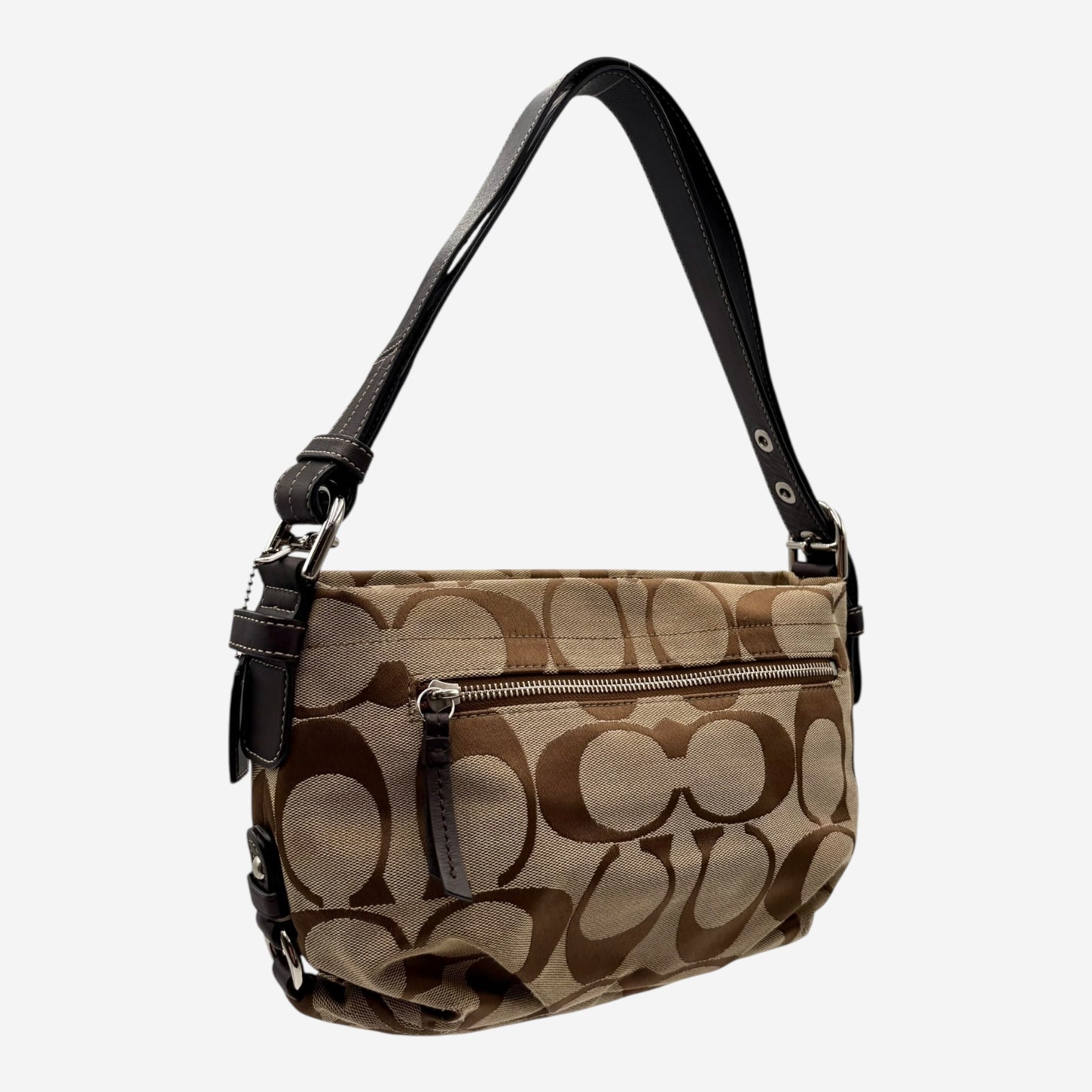 COACH MONOGRAM HAND BAG