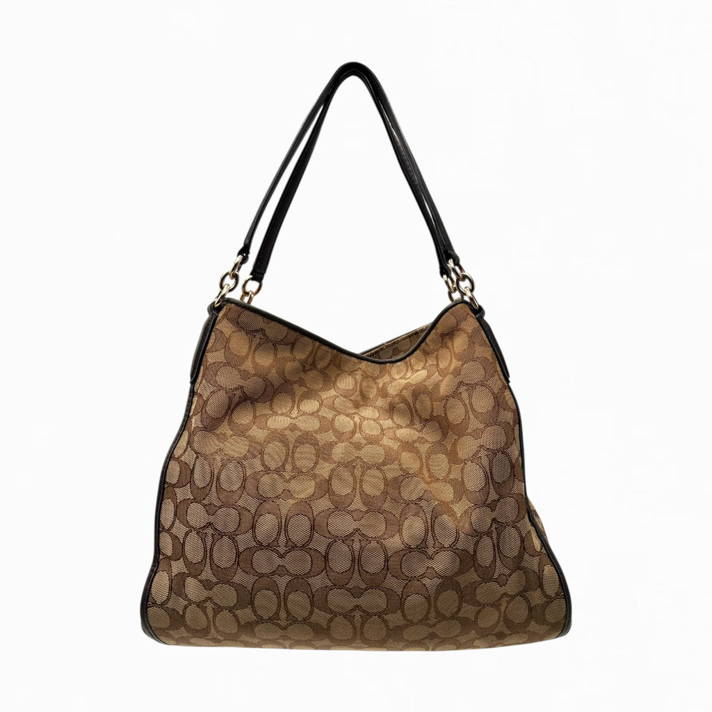 COACH MONOGRAM HOBO BAG