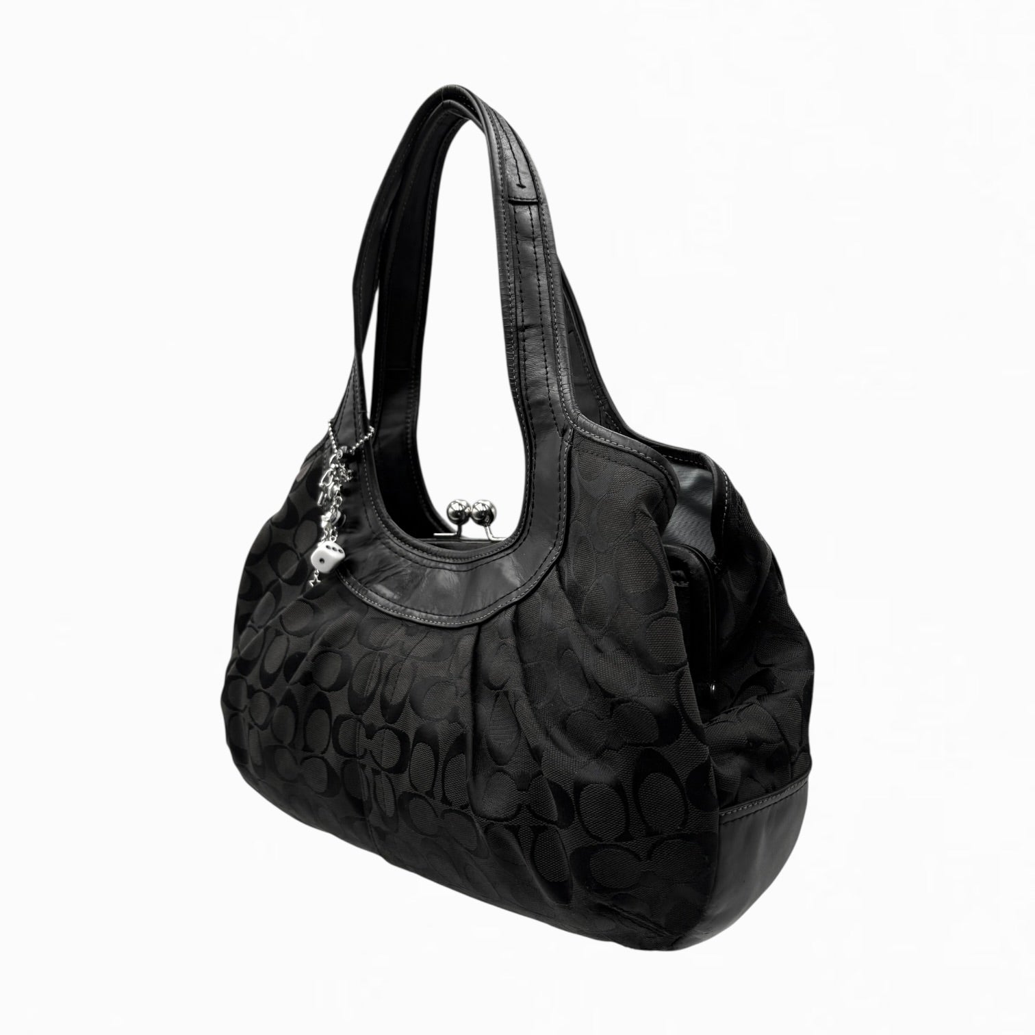 COACH MONOGRAM HOBO BAG