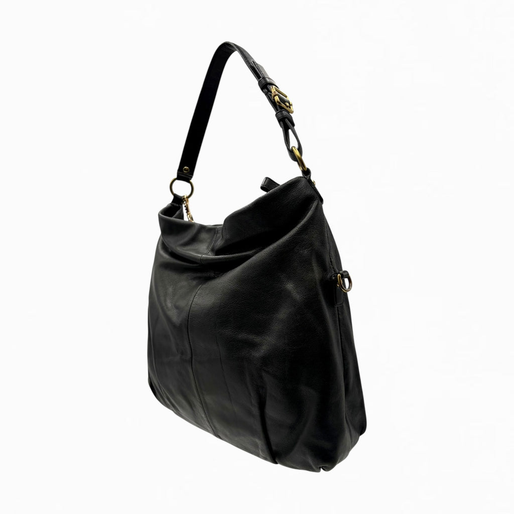 COACH LEATHER HOBO BAG