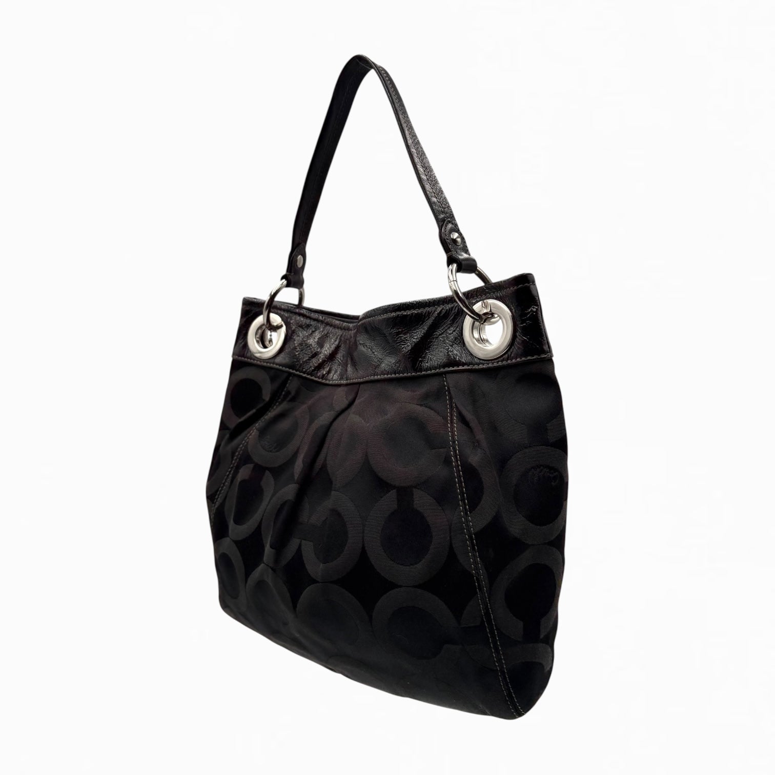 COACH MONOGRAM HOBO BAG