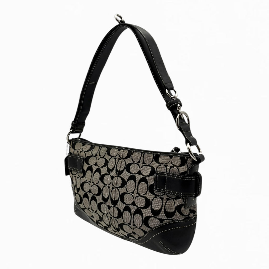 COACH MONOGRAM HAND BAG