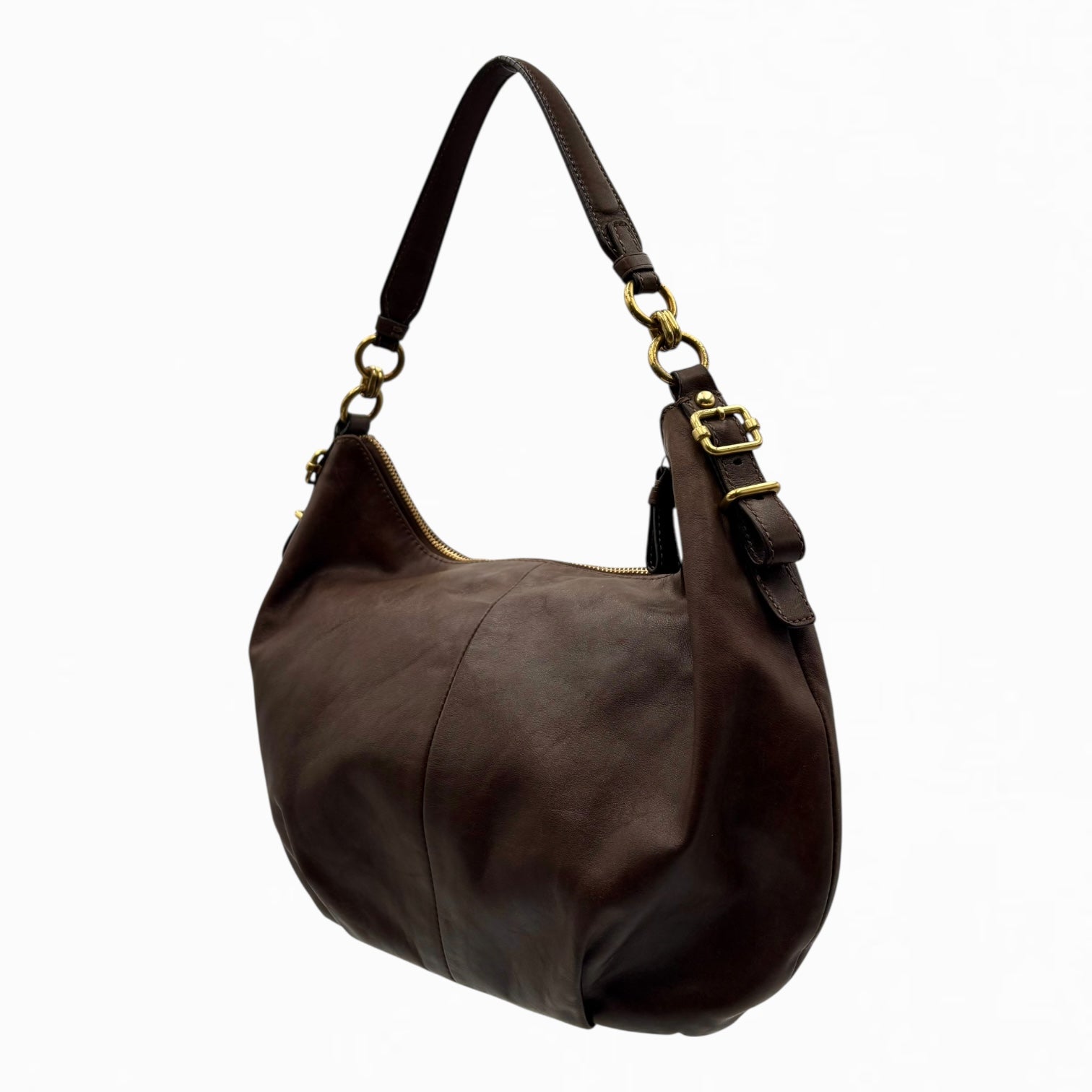 COACH LEATHER HOBO BAG