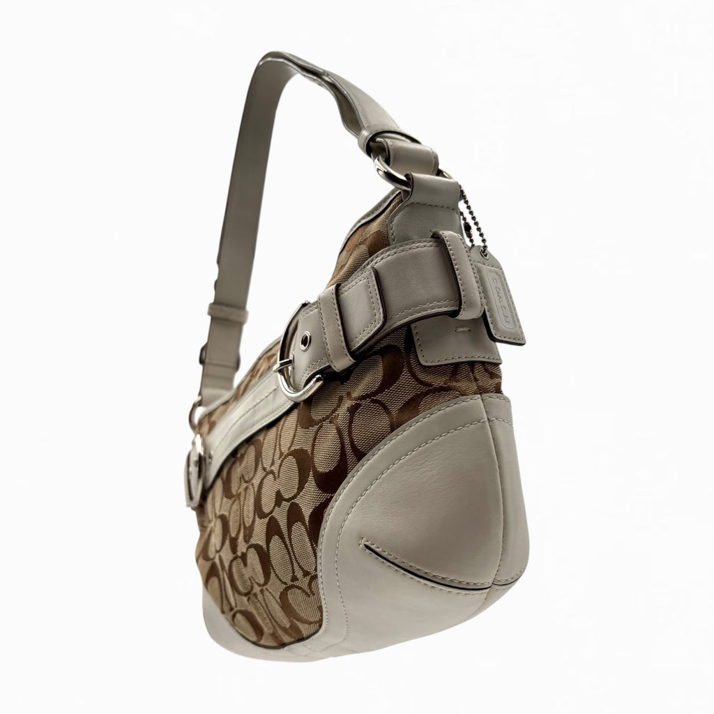 COACH MONOGRAM HAND BAG