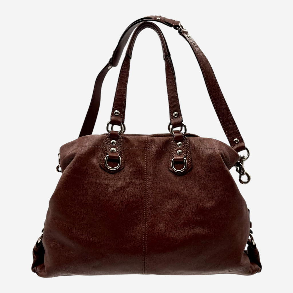 COACH LEATHER HAND BAG