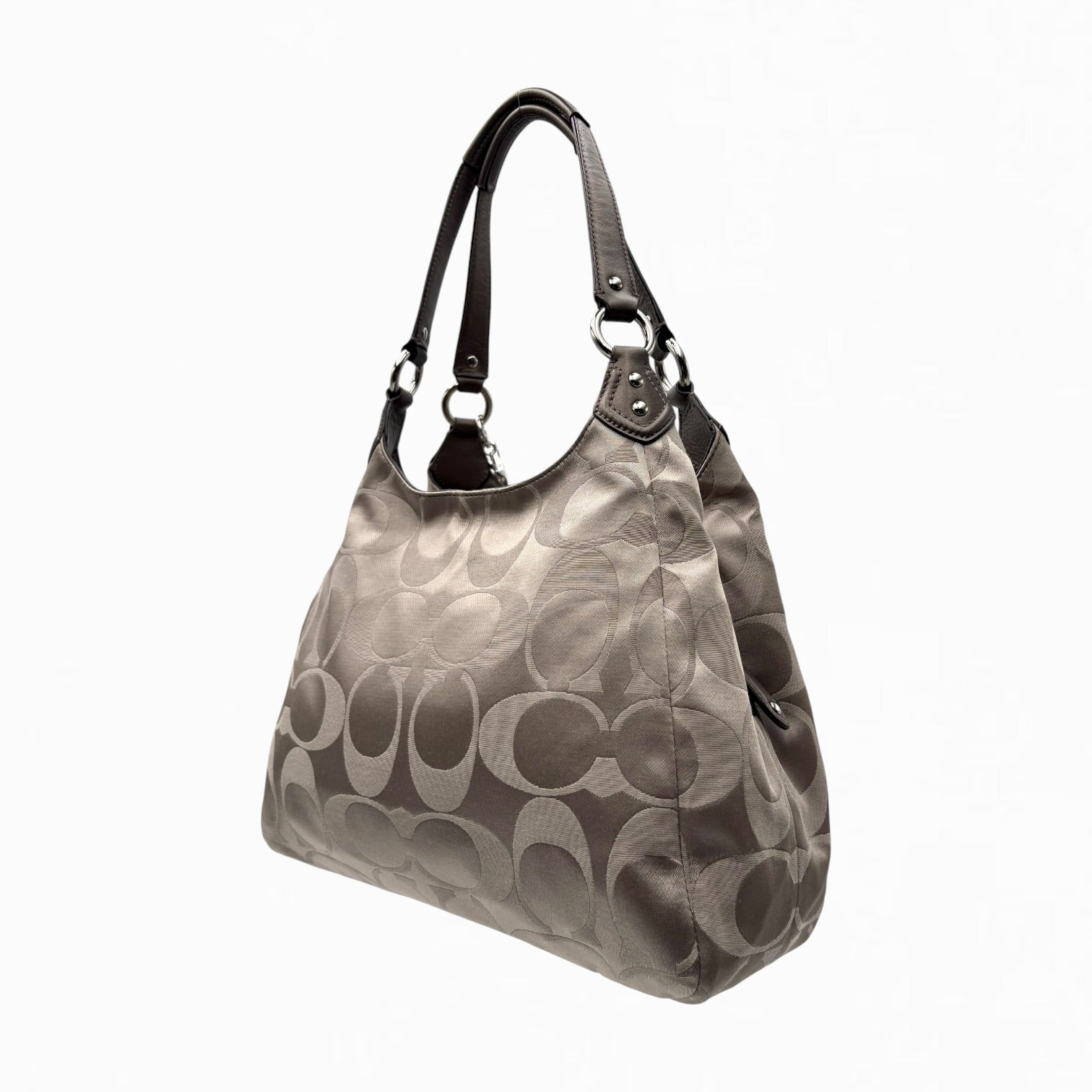 COACH MONOGRAM HOBO BAG
