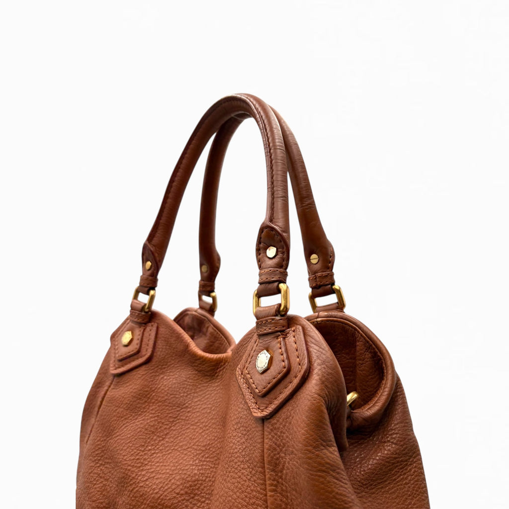 MARC JACOBS LEATHER HOBO BAG