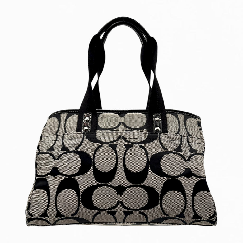 COACH MONOGRAM HAND BAG