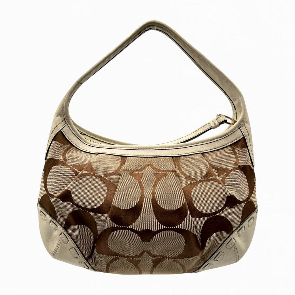 COACH MONOGRAM HAND BAG