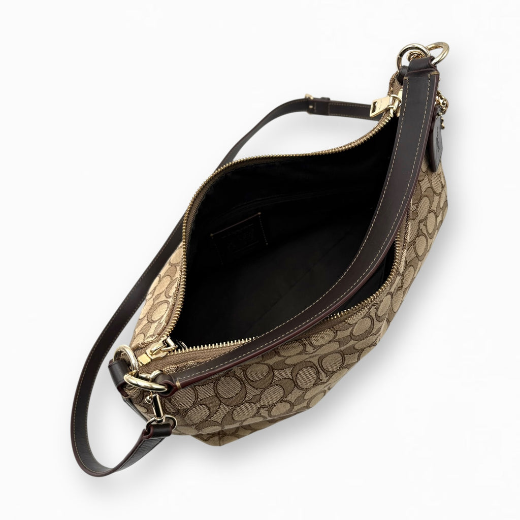 COACH MONOGRAM HOBO BAG