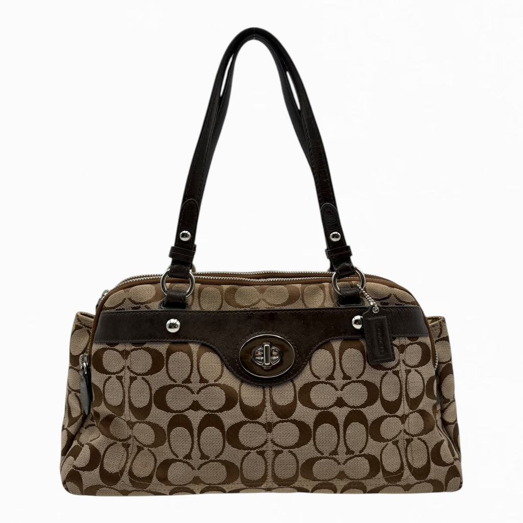 COACH MONOGRAM HAND BAG