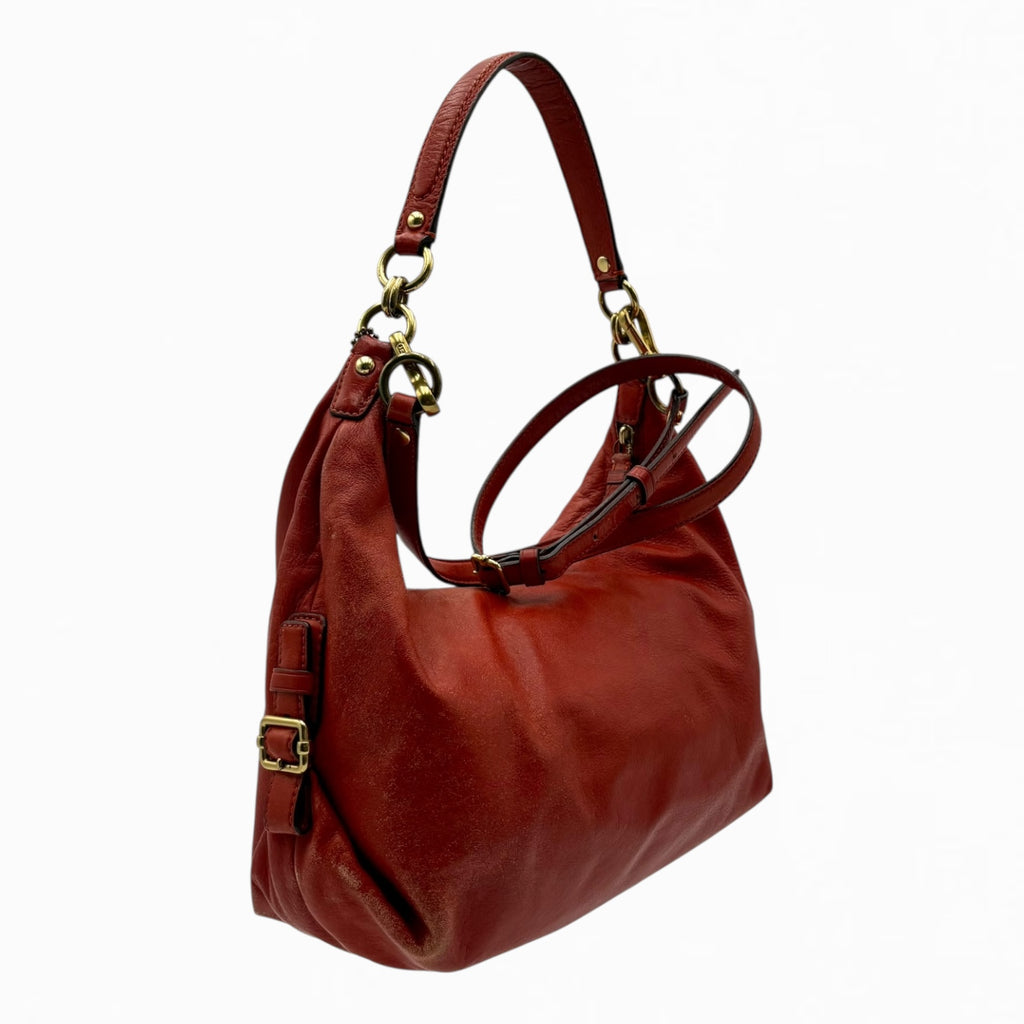 COACH LEATHER HAND BAG