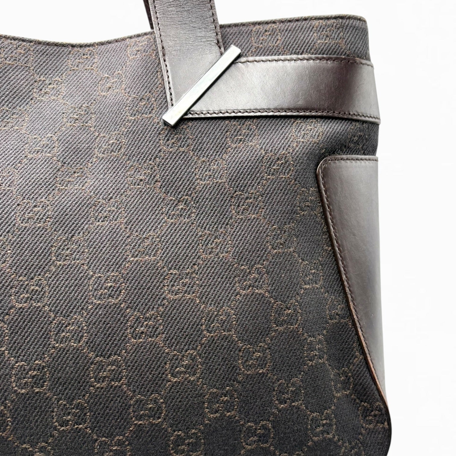 GUCCI MONOGRAM HAND BAG