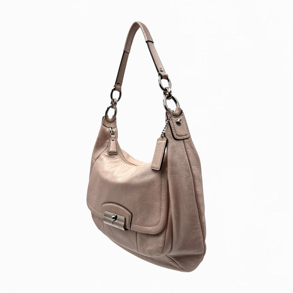 COACH LEATHER HOBO BAG