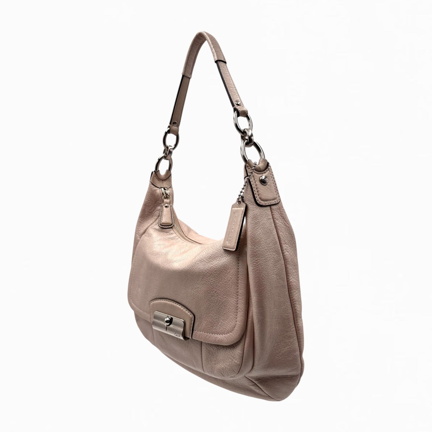 COACH LEATHER HOBO BAG