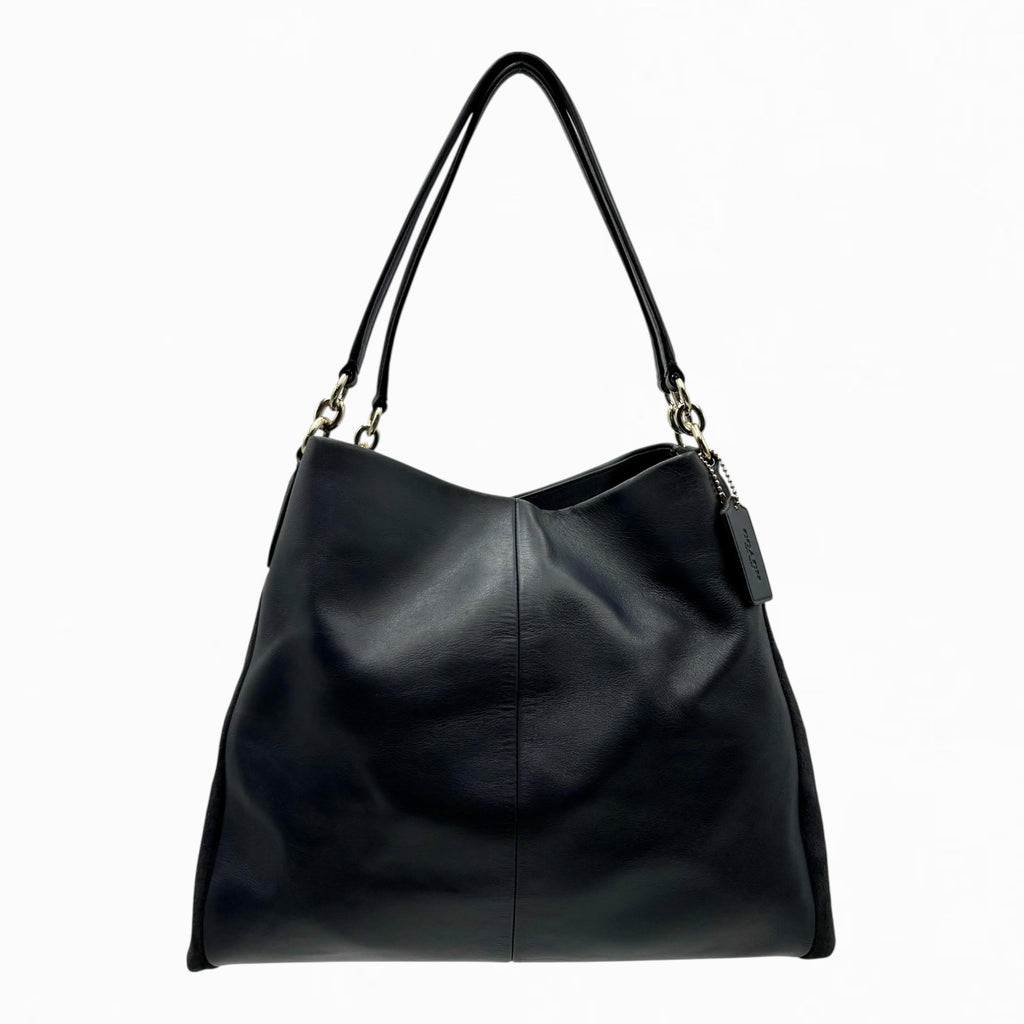 COACH LEATHER HOBO BAG