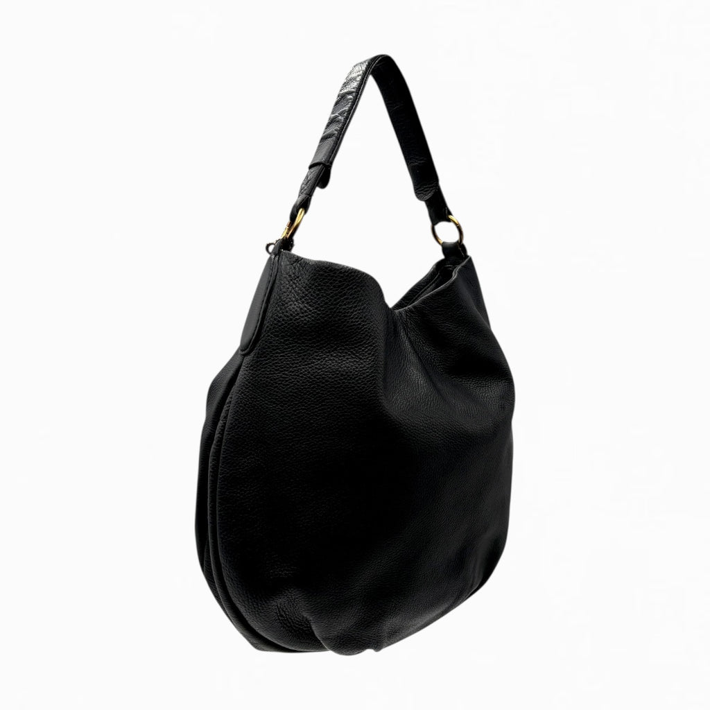 MARC JACOBS LEATHER HOBO BAG