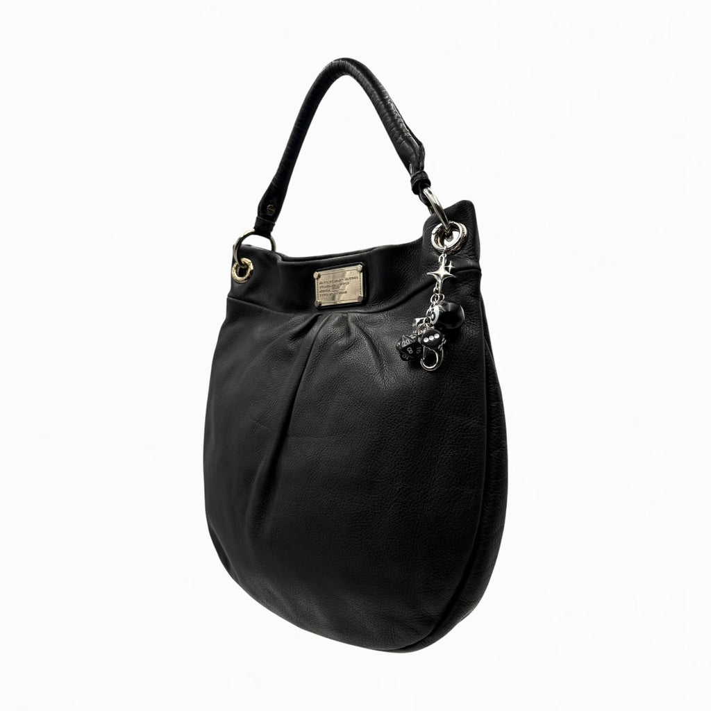 MARC JACOBS LEATHER HOBO BAG