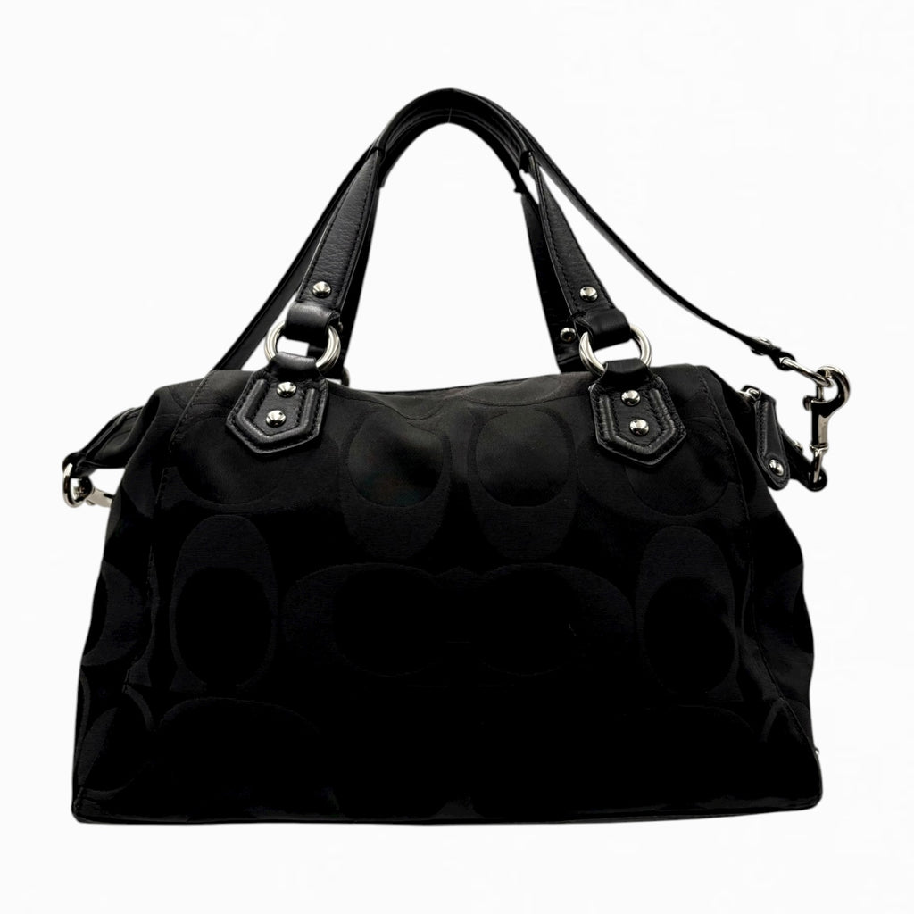 COACH MONOGRAM HAND BAG