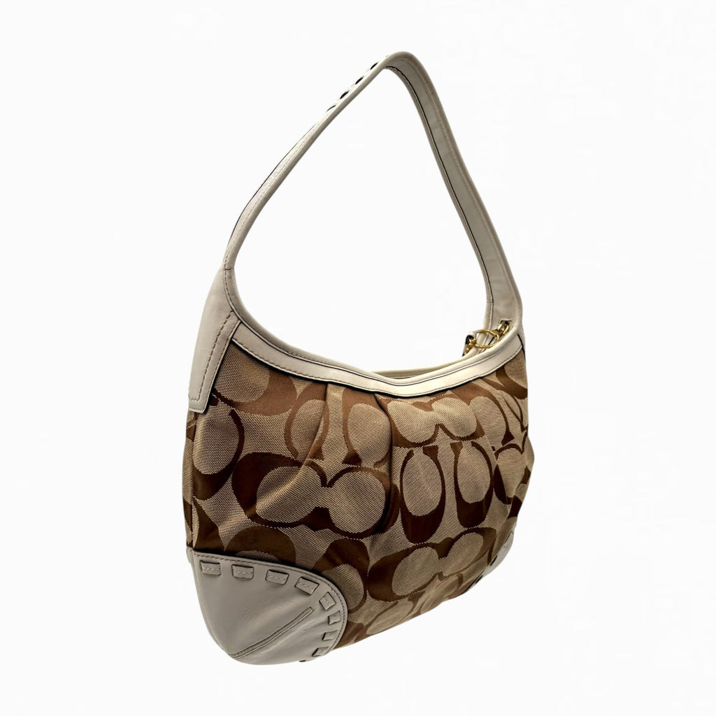 COACH MONOGRAM HOBO BAG