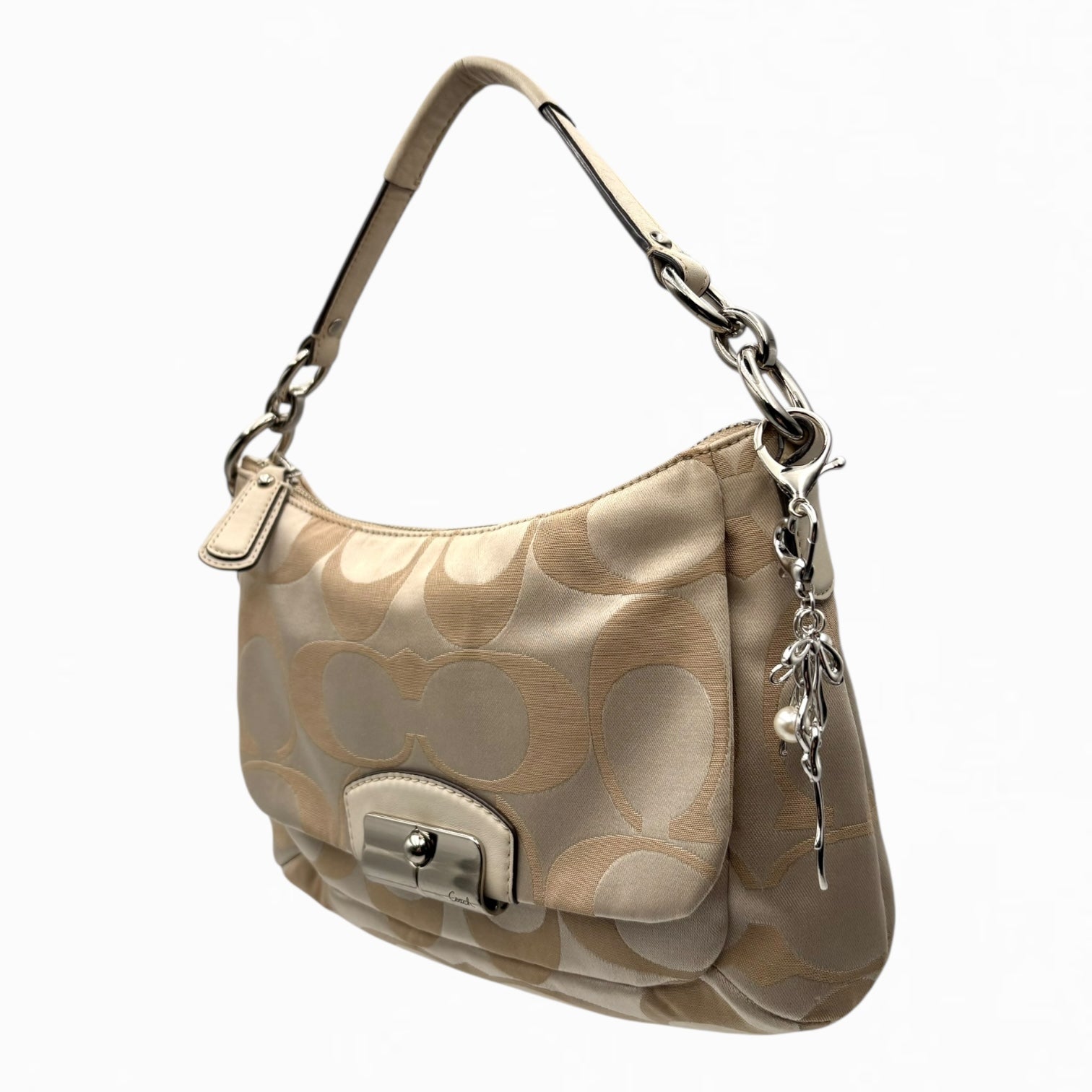 COACH MONOGRAM HAND BAG