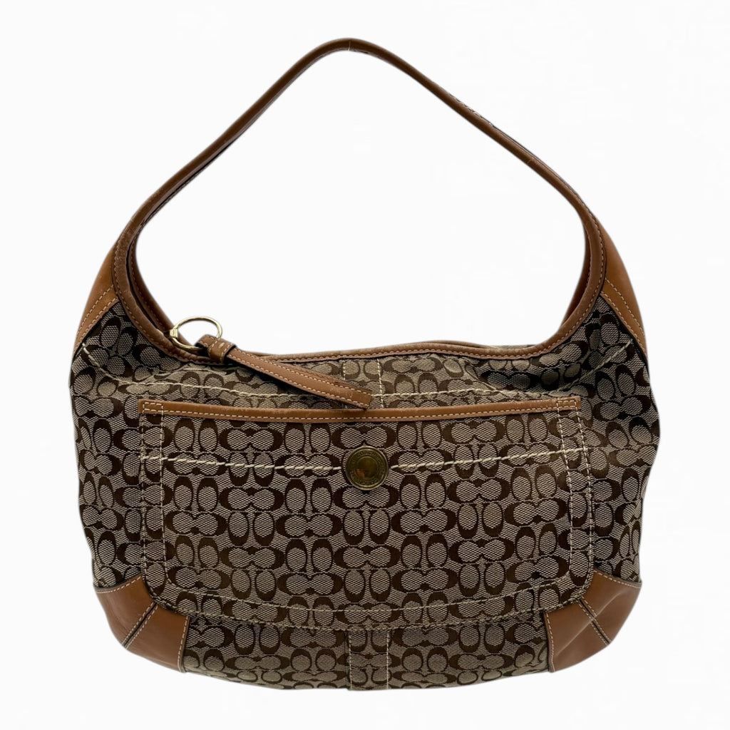 COACH MONOGRAM HAND BAG