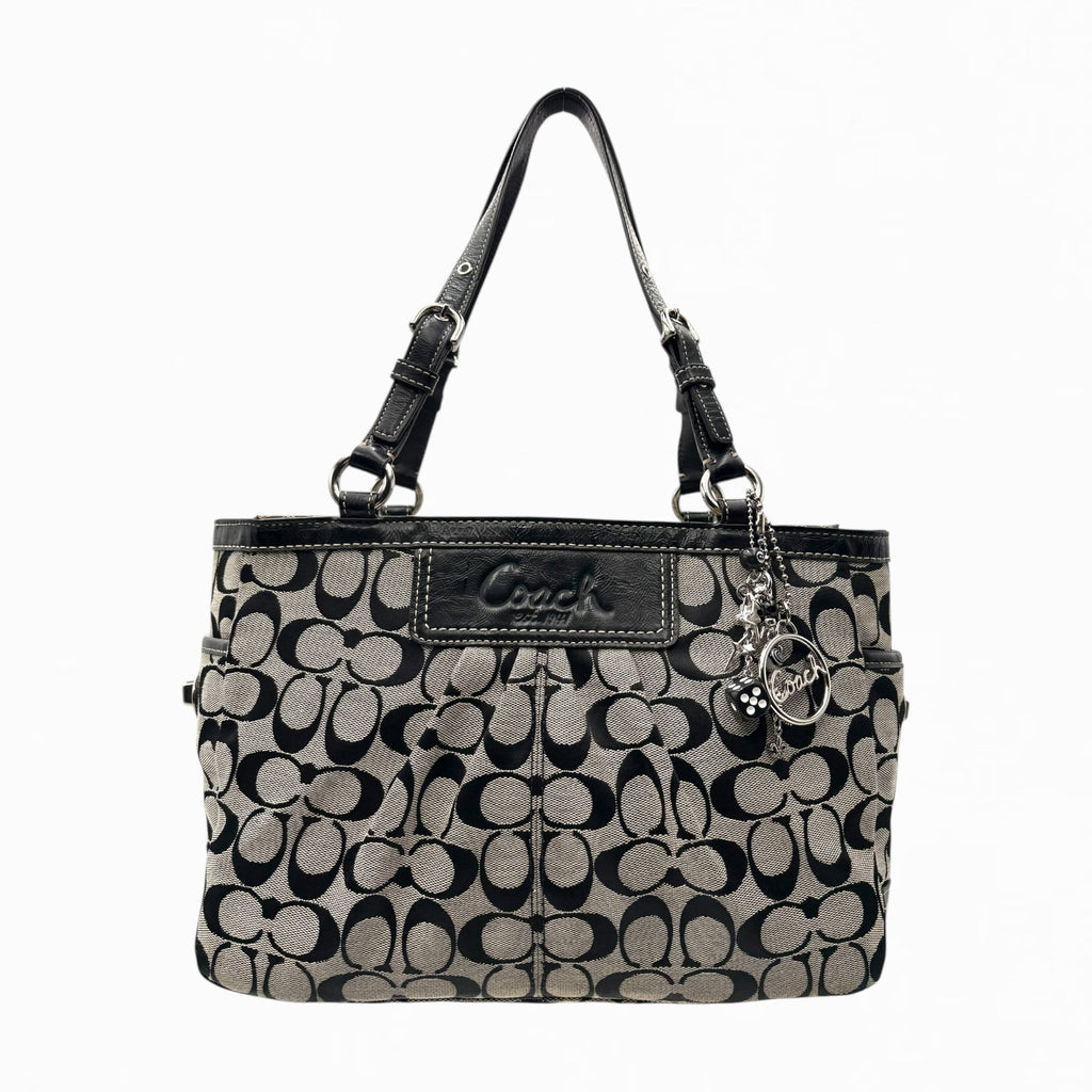 COACH MONOGRAM HAND BAG