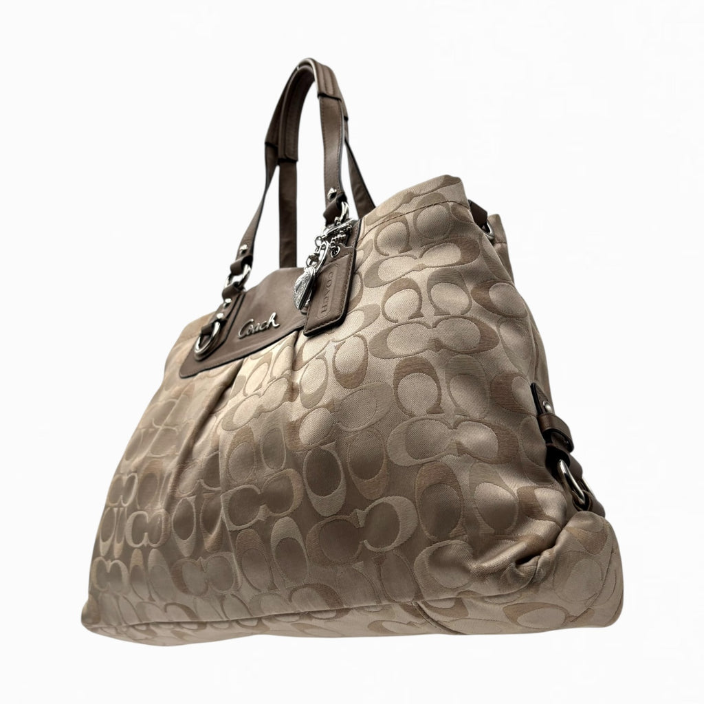 COACH MONOGRAM HAND BAG