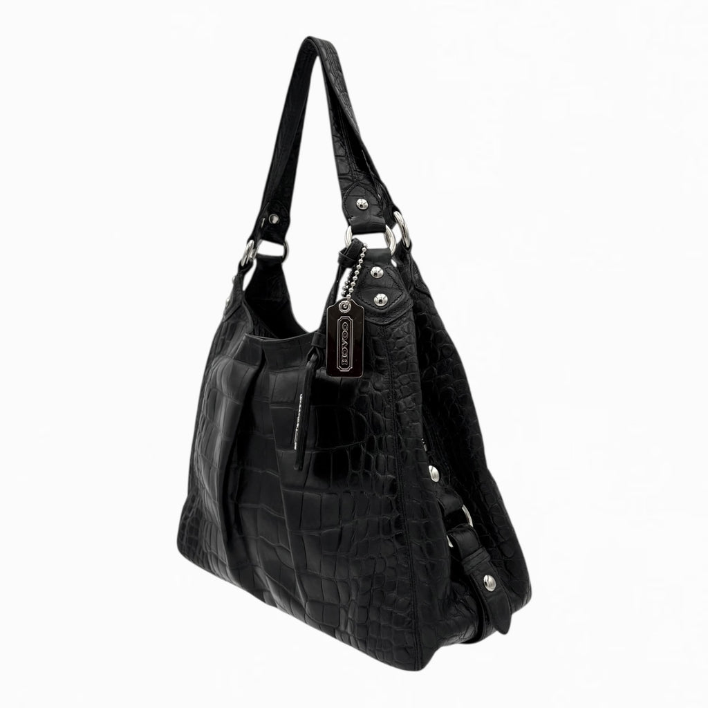 COACH LEATHER HOBO BAG