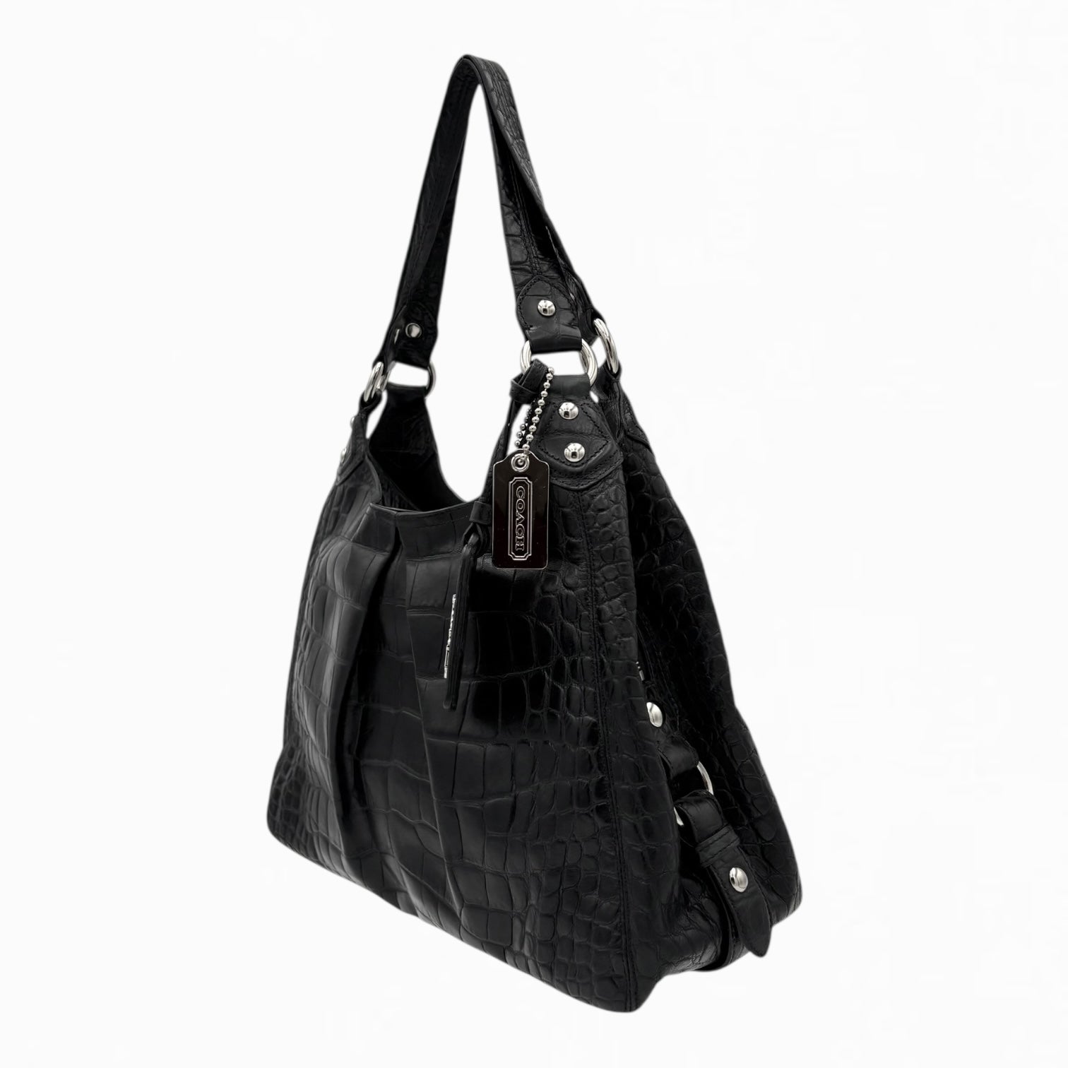 COACH LEATHER HOBO BAG