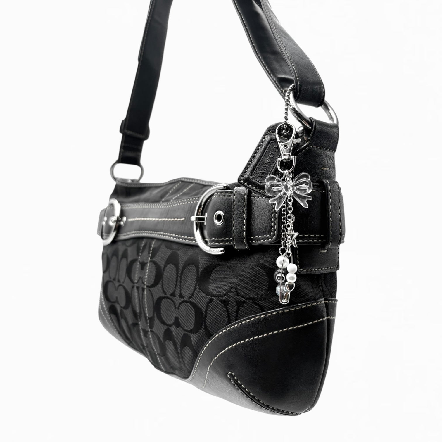 COACH MONOGRAM HAND BAG