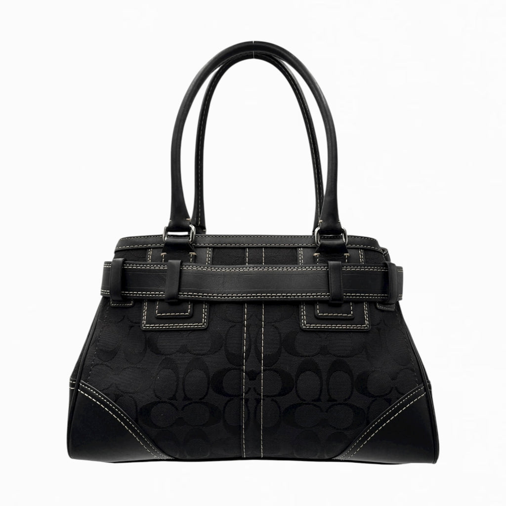 COACH MONOGRAM HAND BAG