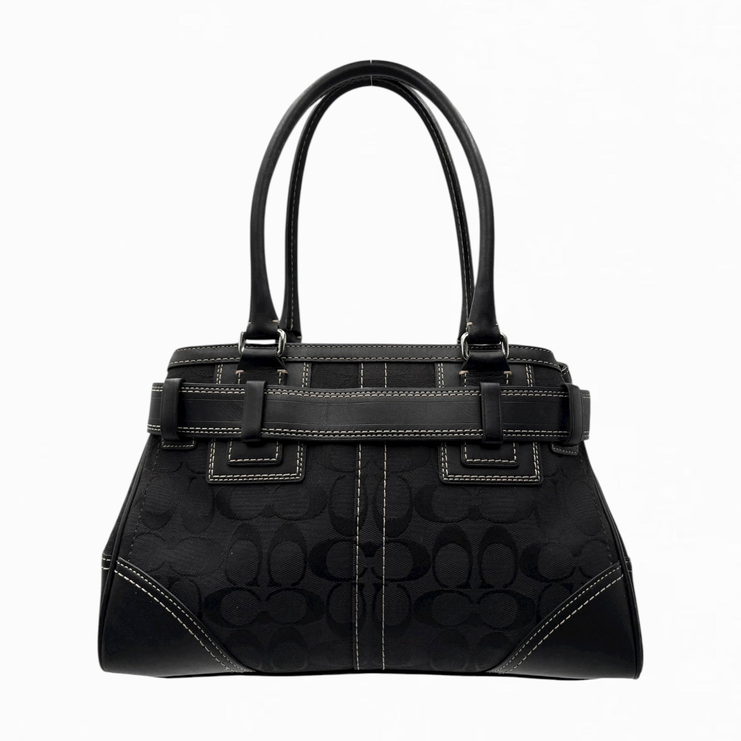 COACH MONOGRAM HAND BAG