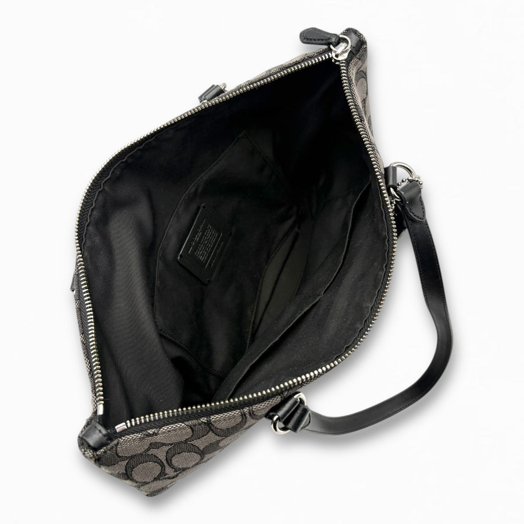 COACH MONOGRAM HAND BAG
