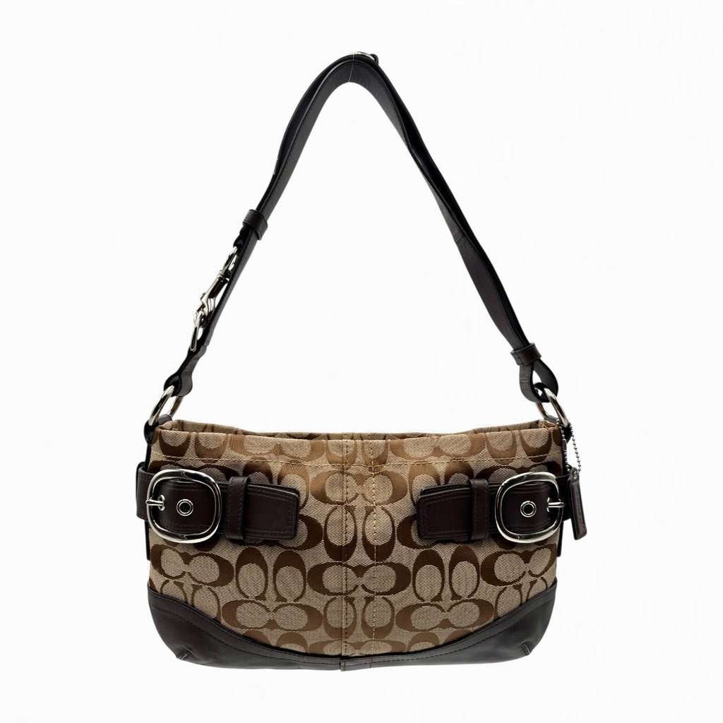 COACH MONOGRAM HAND BAG