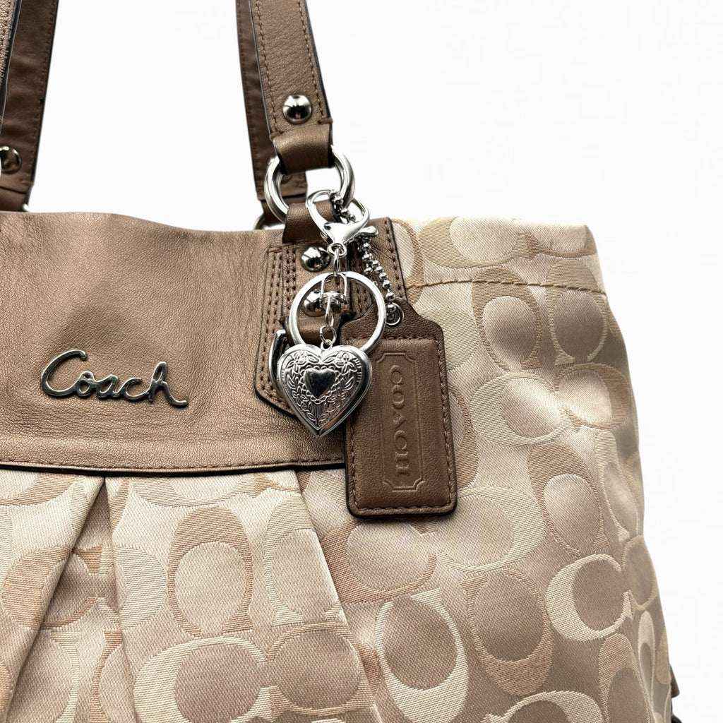 COACH MONOGRAM HAND BAG