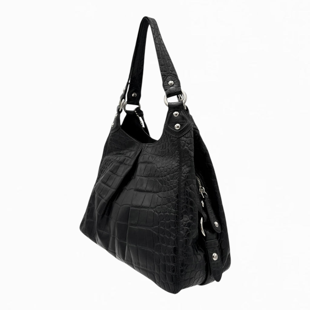 COACH LEATHER HOBO BAG