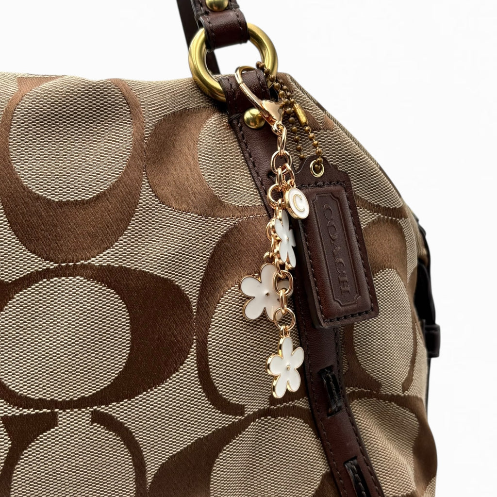 COACH MONOGRAM HAND BAG