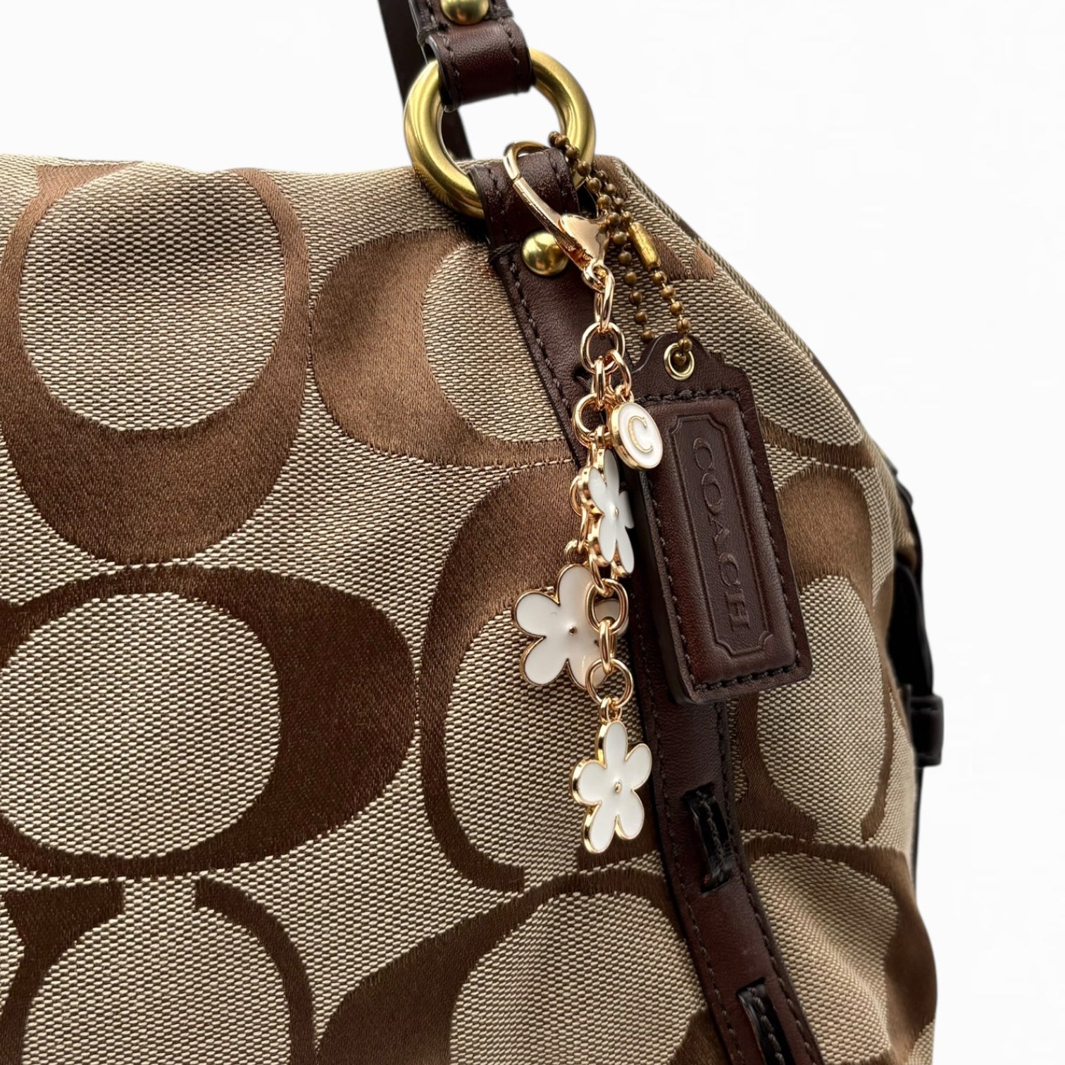 COACH MONOGRAM HAND BAG