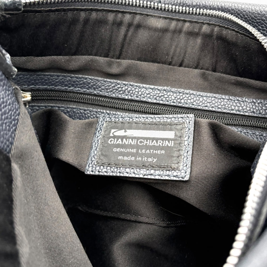 GIANNI CHIARINI LEATHER HAND BAG