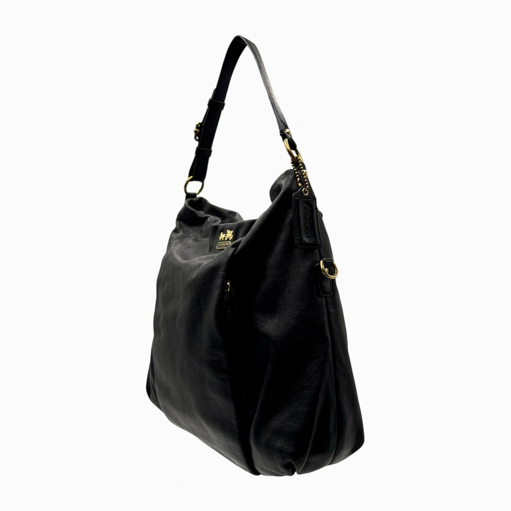 COACH LEATHER HOBO BAG