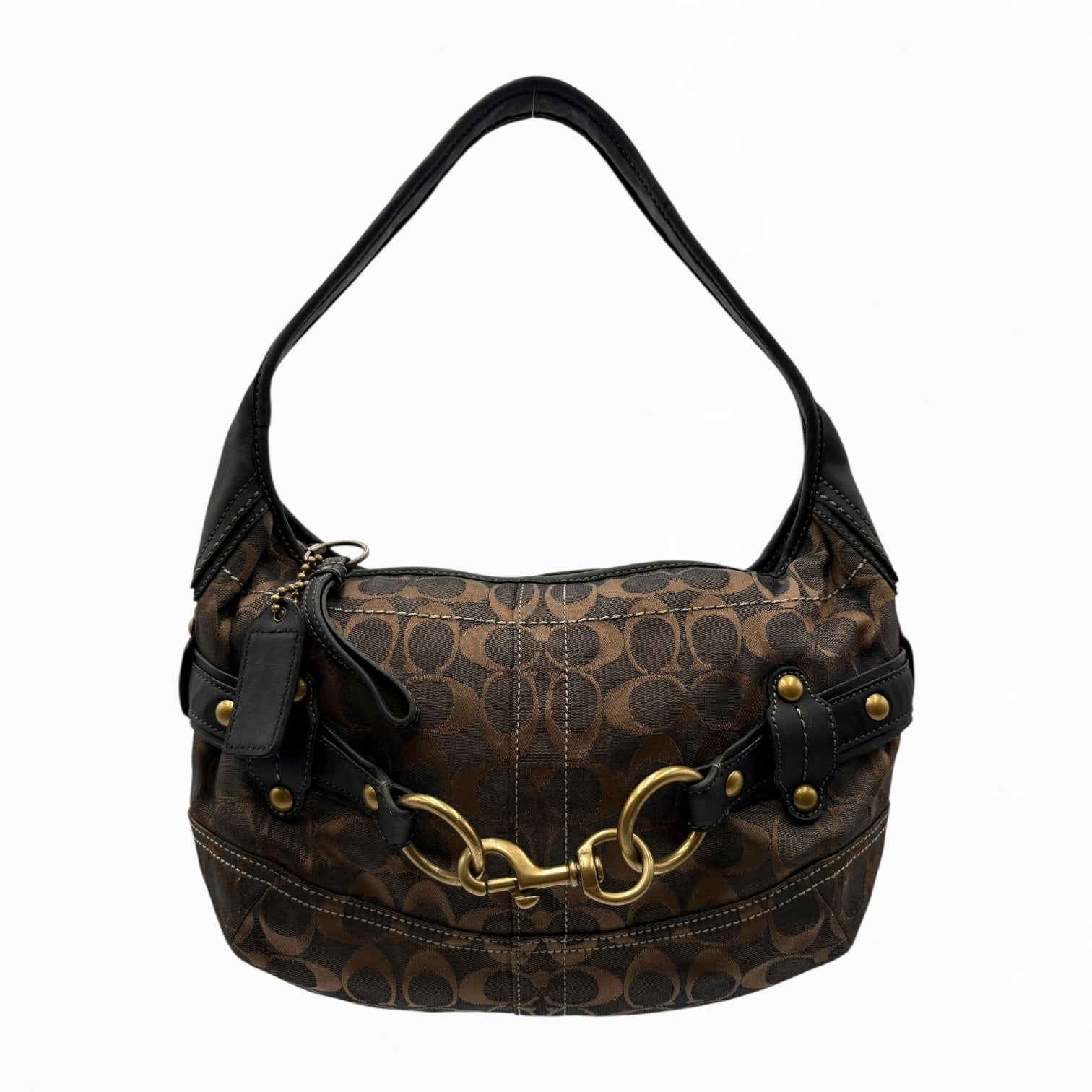 COACH MONOGRAM HOBO BAG