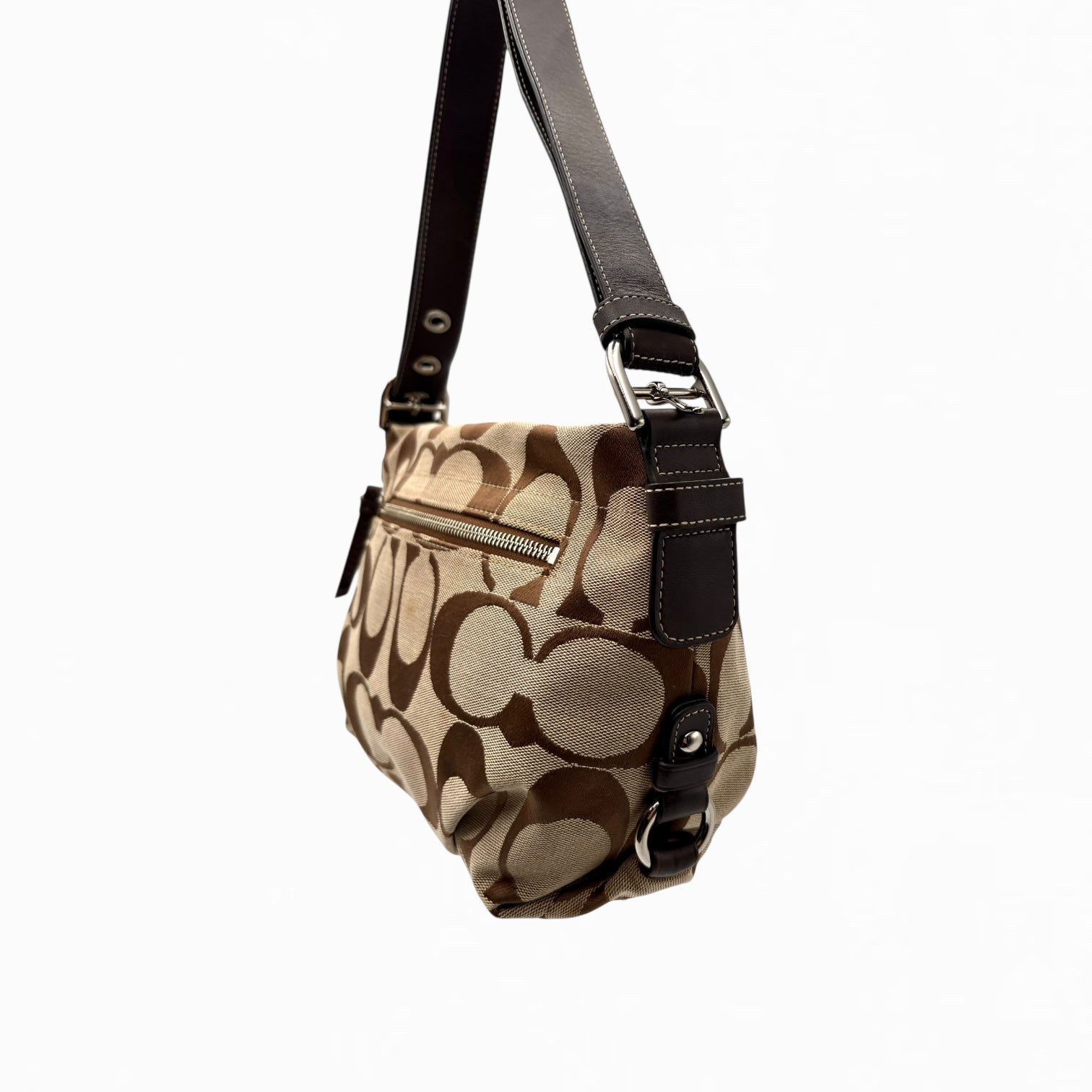 COACH MONOGRAM HAND BAG