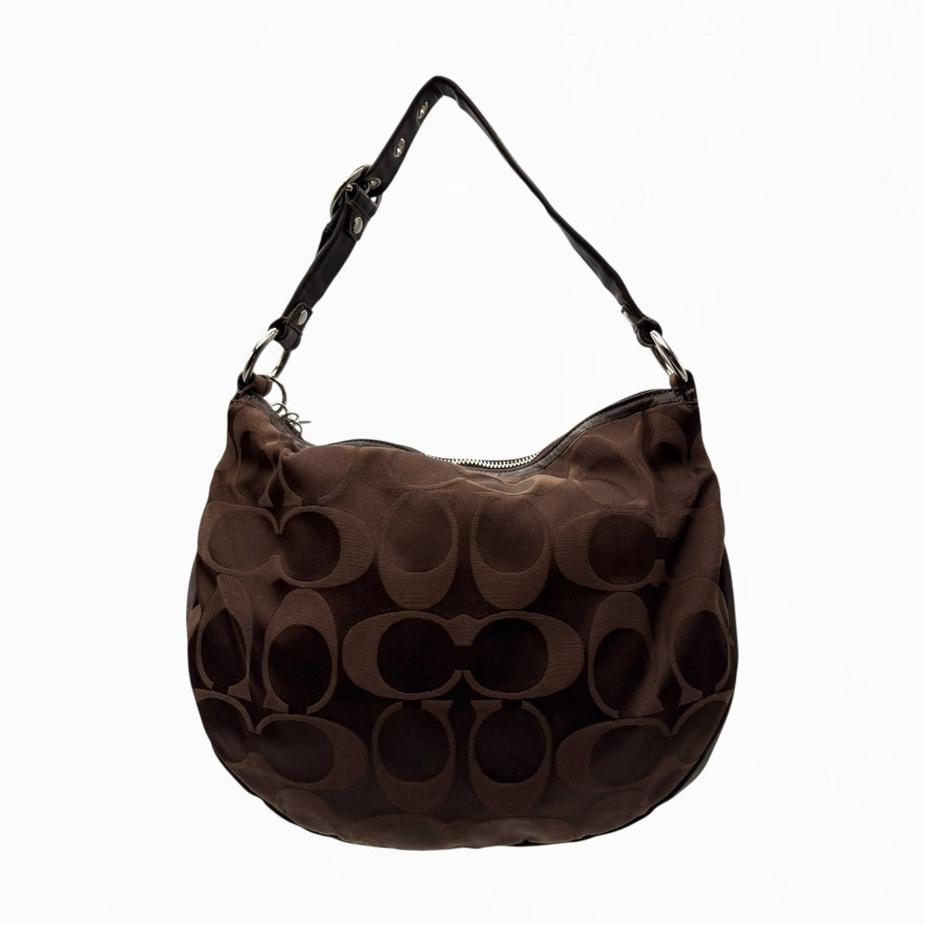 COACH MONOGRAM HOBO BAG