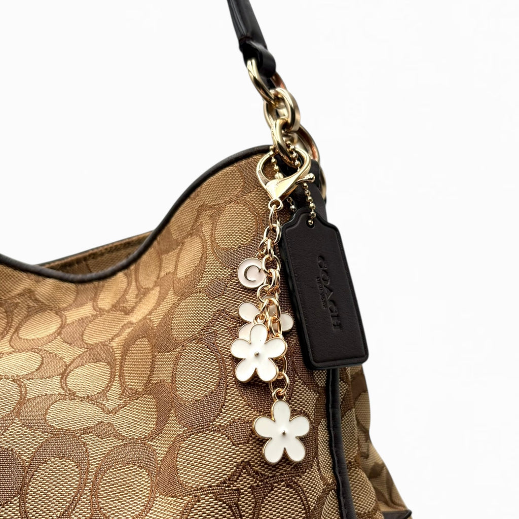 COACH MONOGRAM HOBO BAG