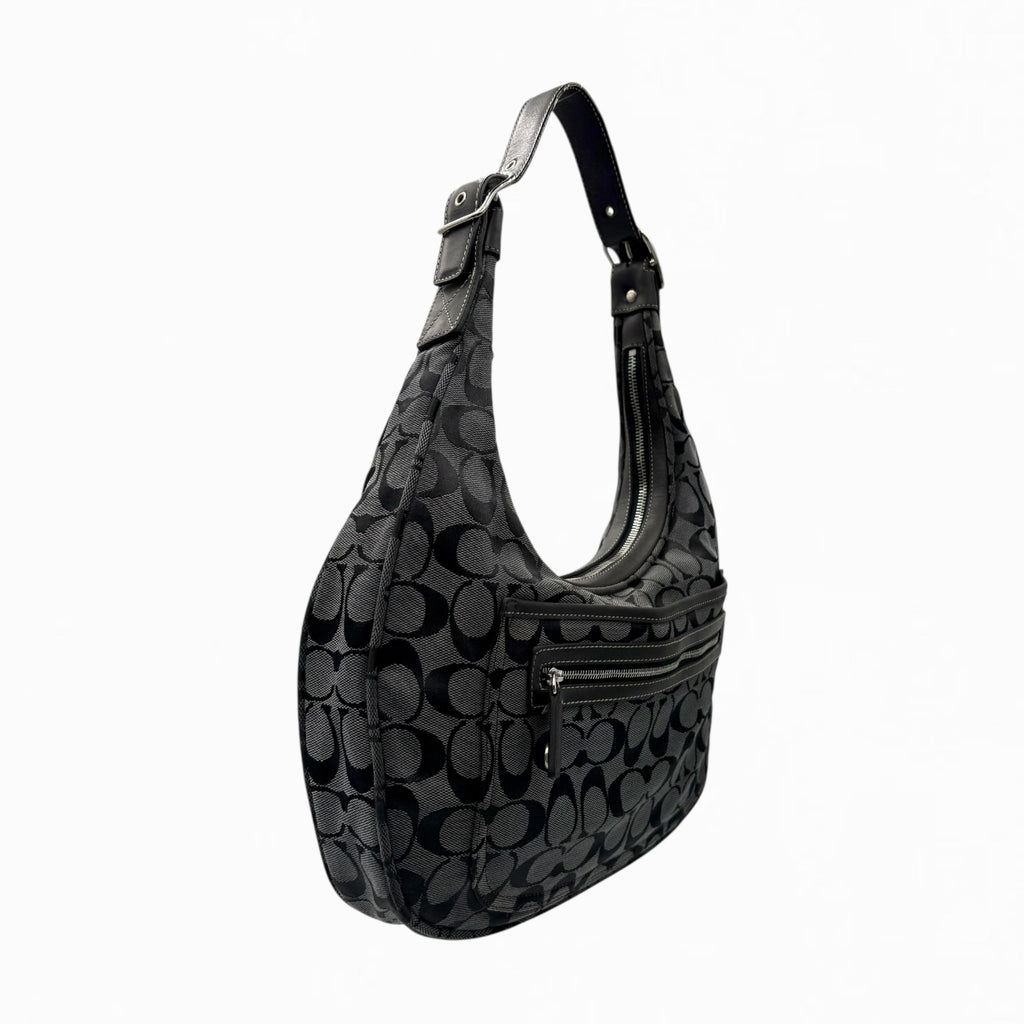 COACH MONOGRAM HOBO BAG