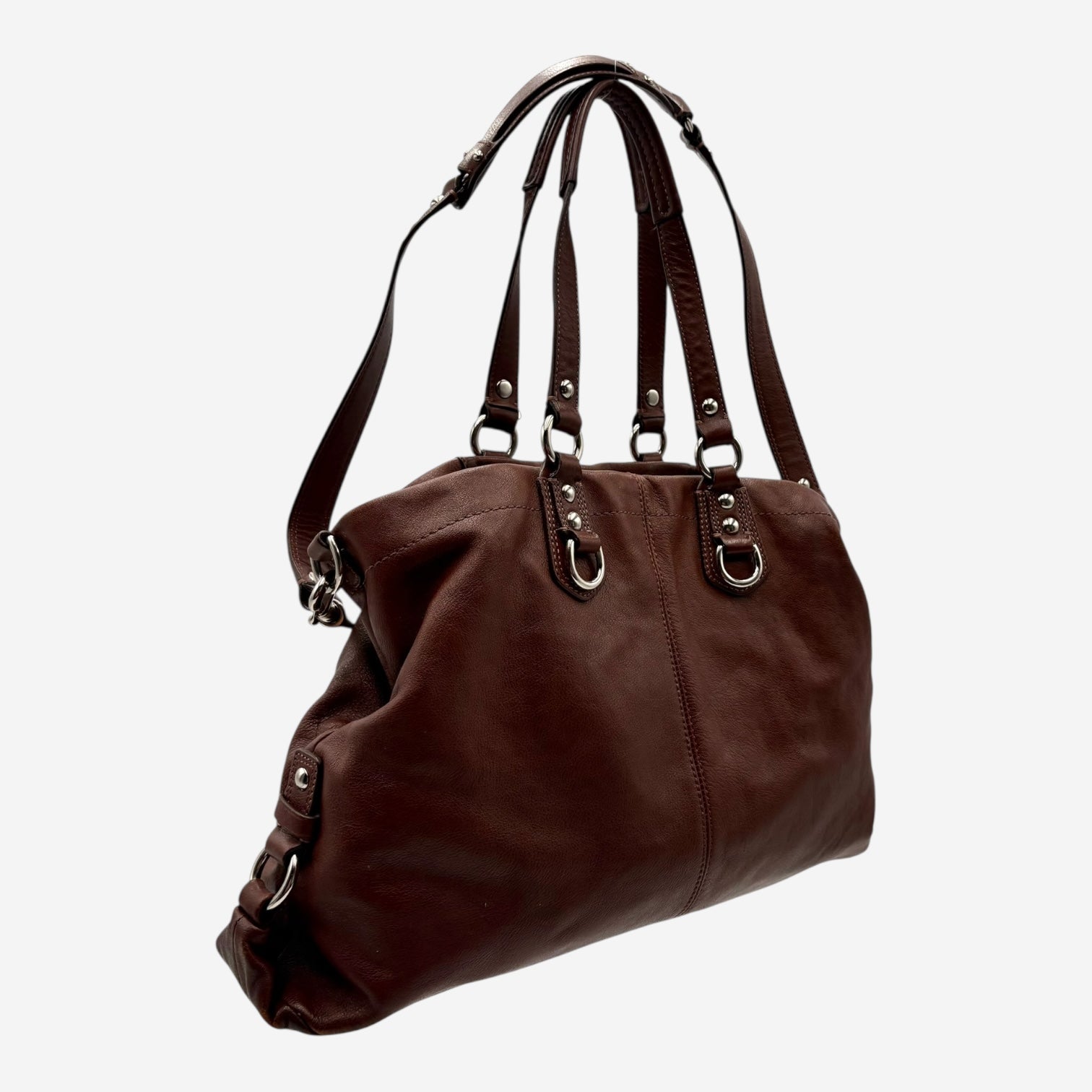 COACH LEATHER HAND BAG
