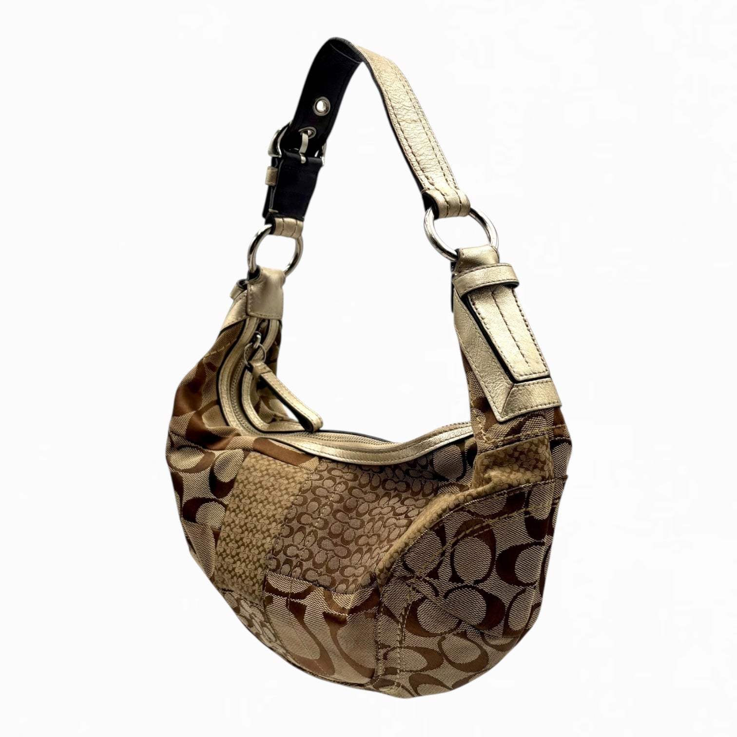 COACH MONOGRAM HAND BAG