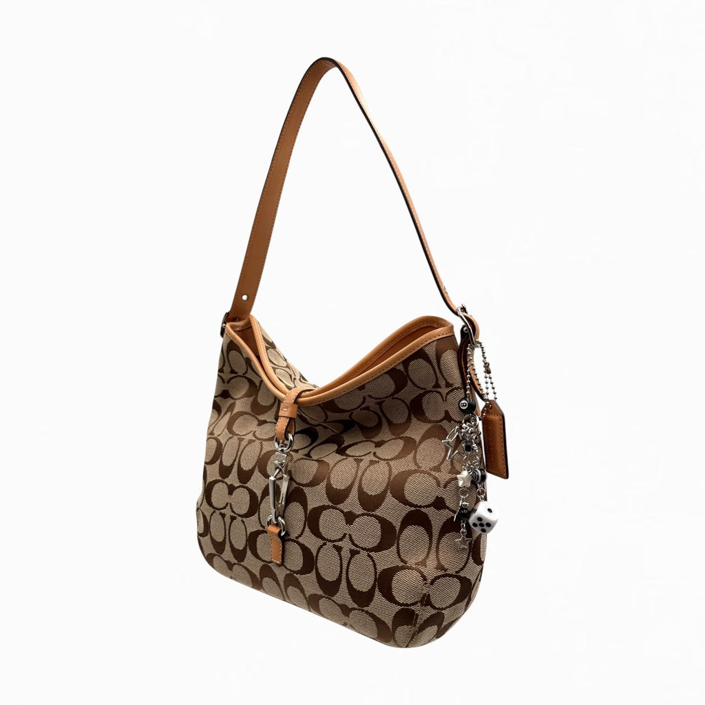 COACH MONOGRAM HAND BAG