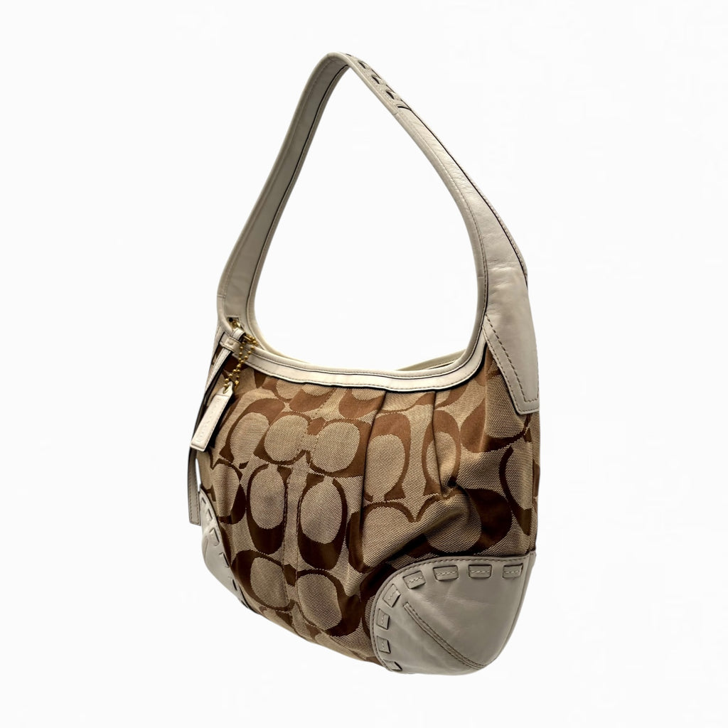 COACH MONOGRAM HOBO BAG